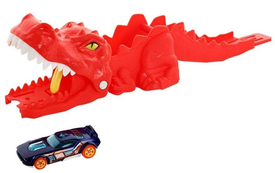 Игровой набор Hot Wheels City пусковая установка динозавр, MTGVF41