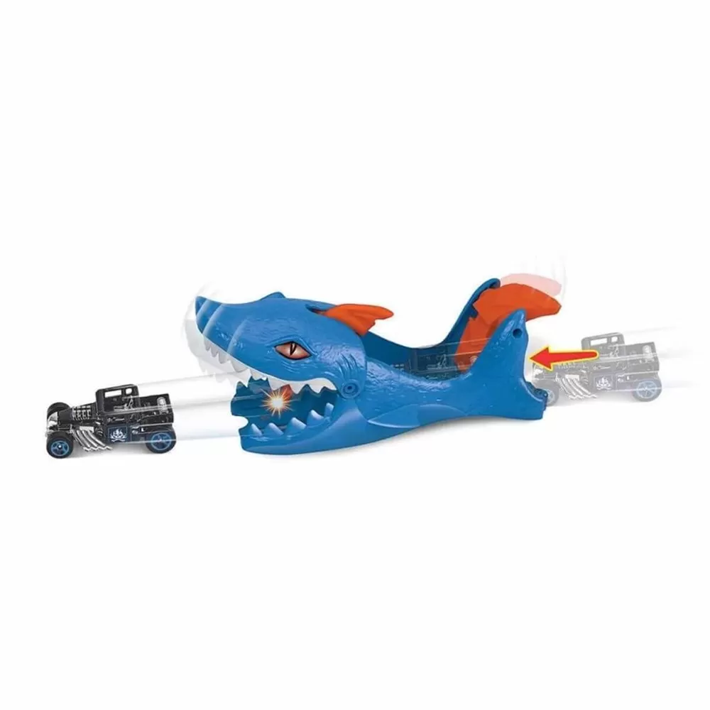 HOT WHEELS GAMA CITY SHARK LANSATOR, MTGVF41_GVF43
