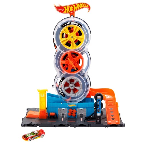 Игровой набор Hot Wheels "City Super Twist", MTHDP02