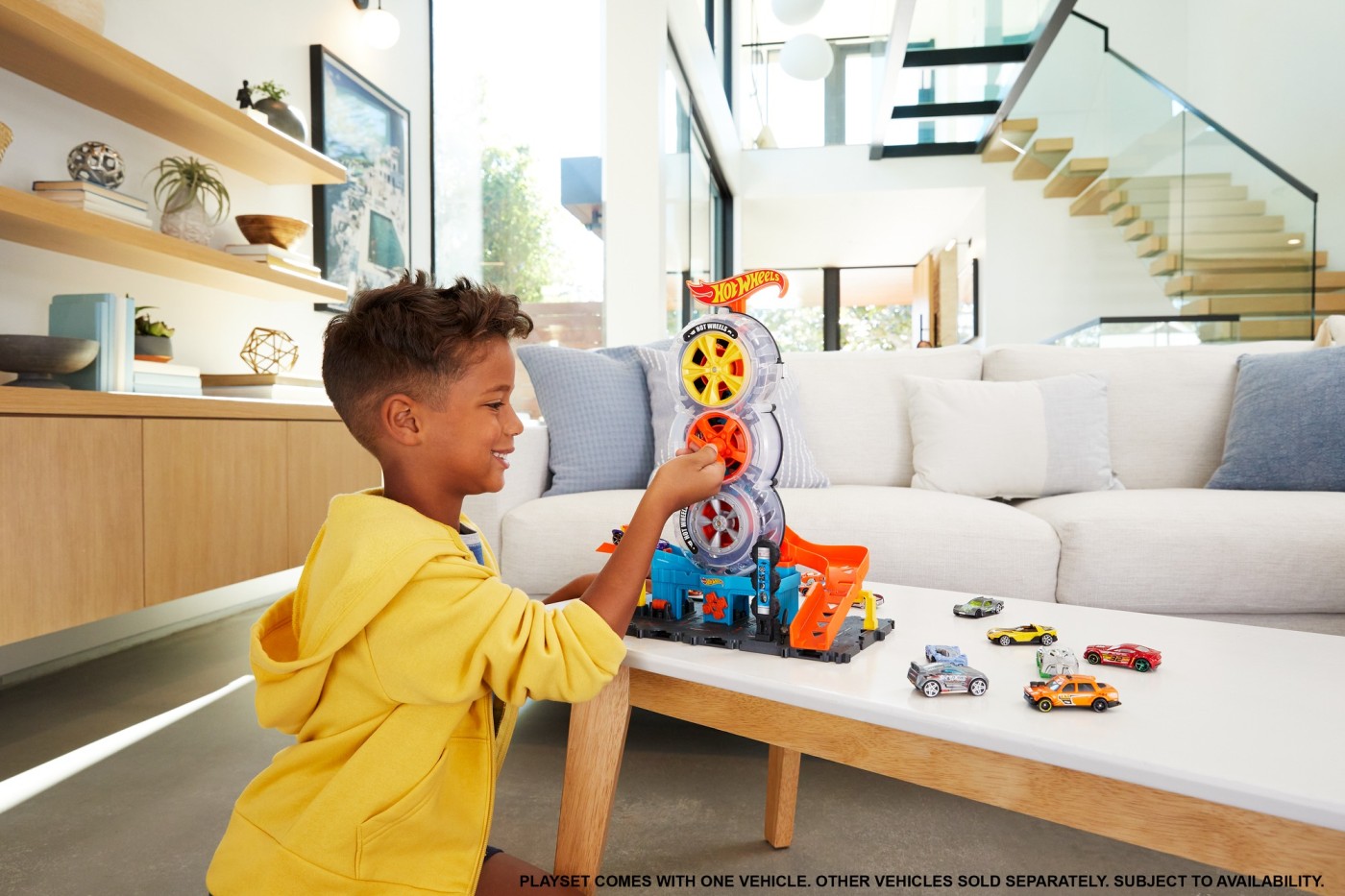 Игровой набор Hot Wheels "City Super Twist", MTHDP02