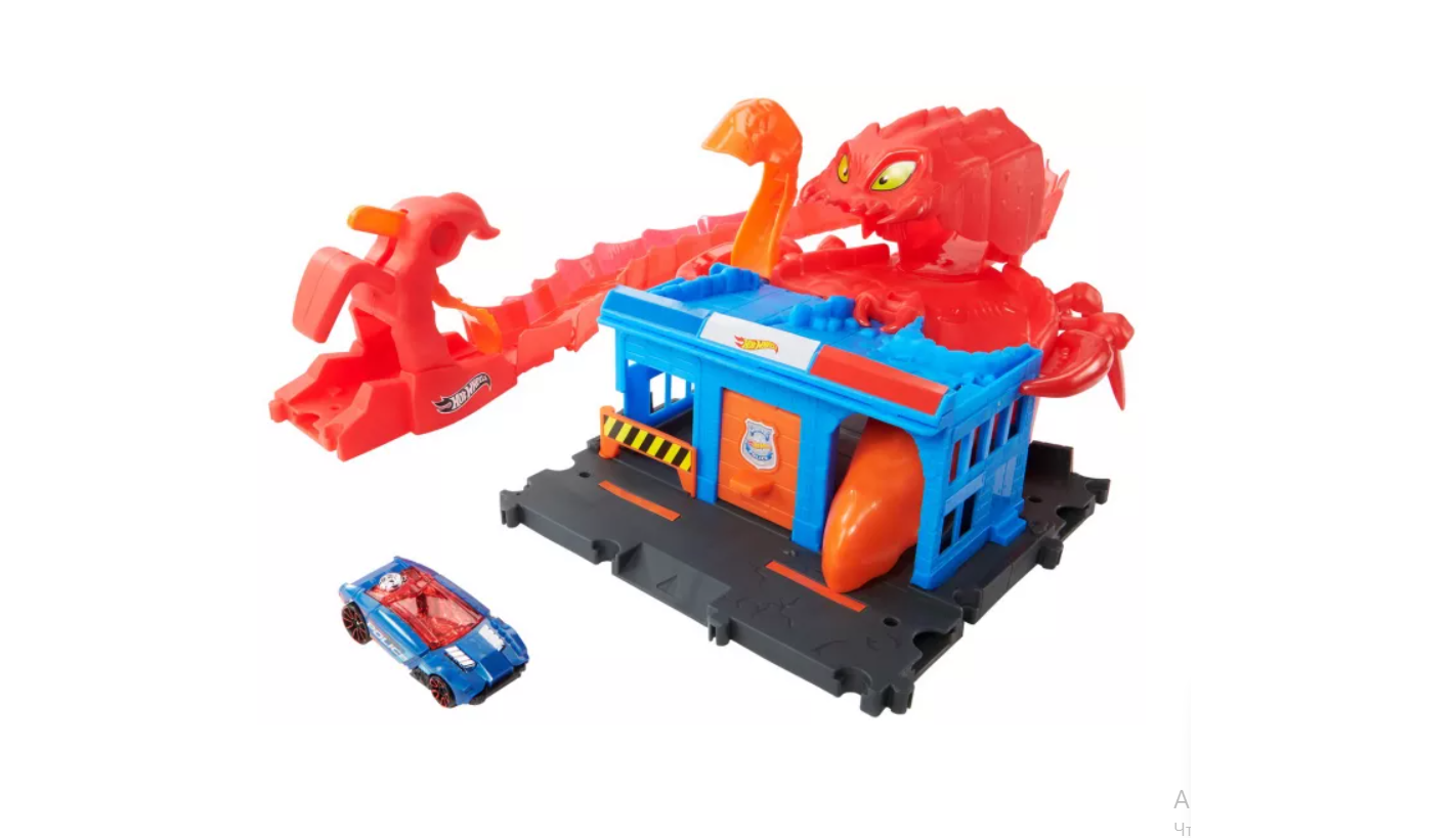 HOT WHEELS CITY PISTA INAMICILOR SECTIA DE POLITIE, MTHDR29_HDR32