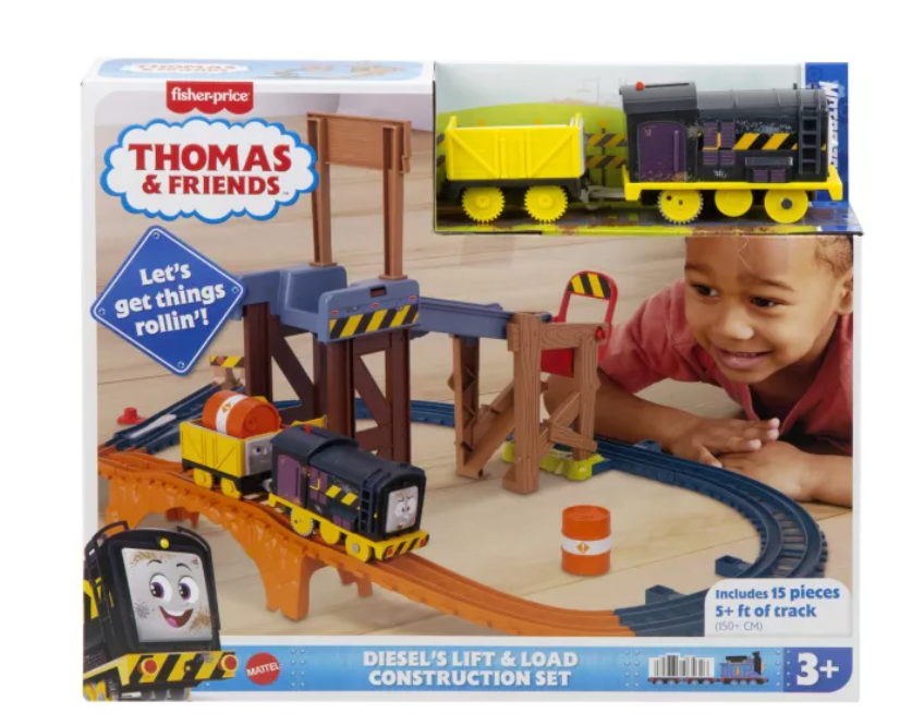 THOMAS SET DE CONSTRUCTIE RIDICA SI INCARCA MARFA CU DIESEL, MTJBW20