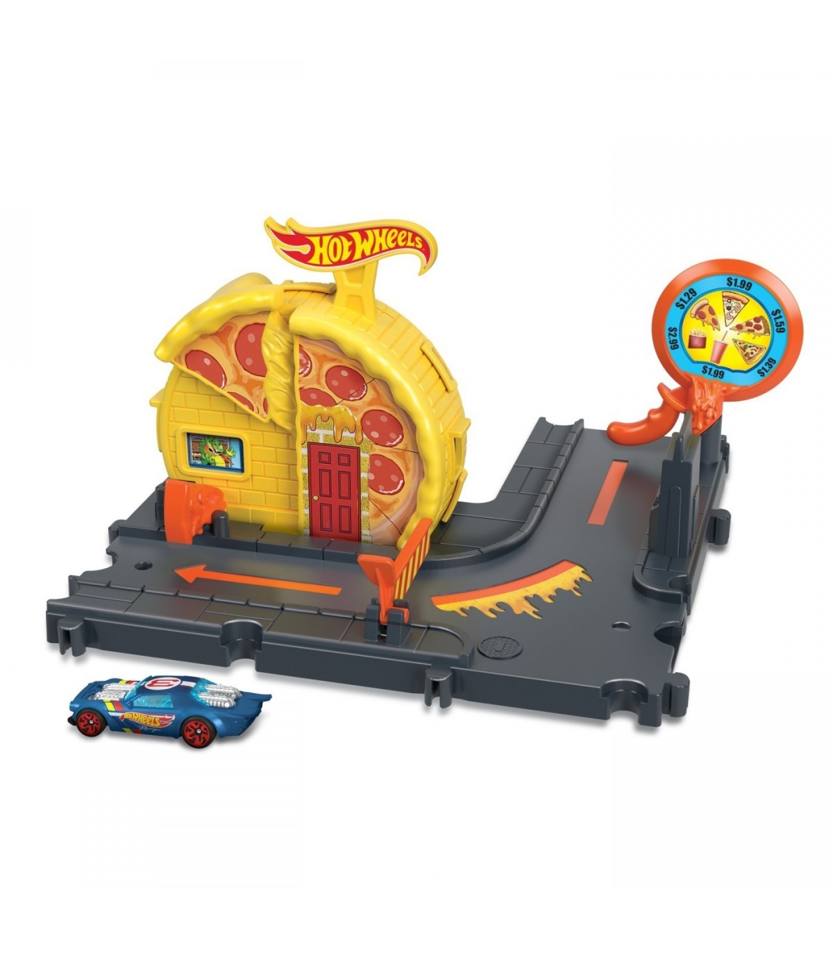 Hot Wheels City Explorer Быстрая доставка пиццы, MTHMD53_HKX44