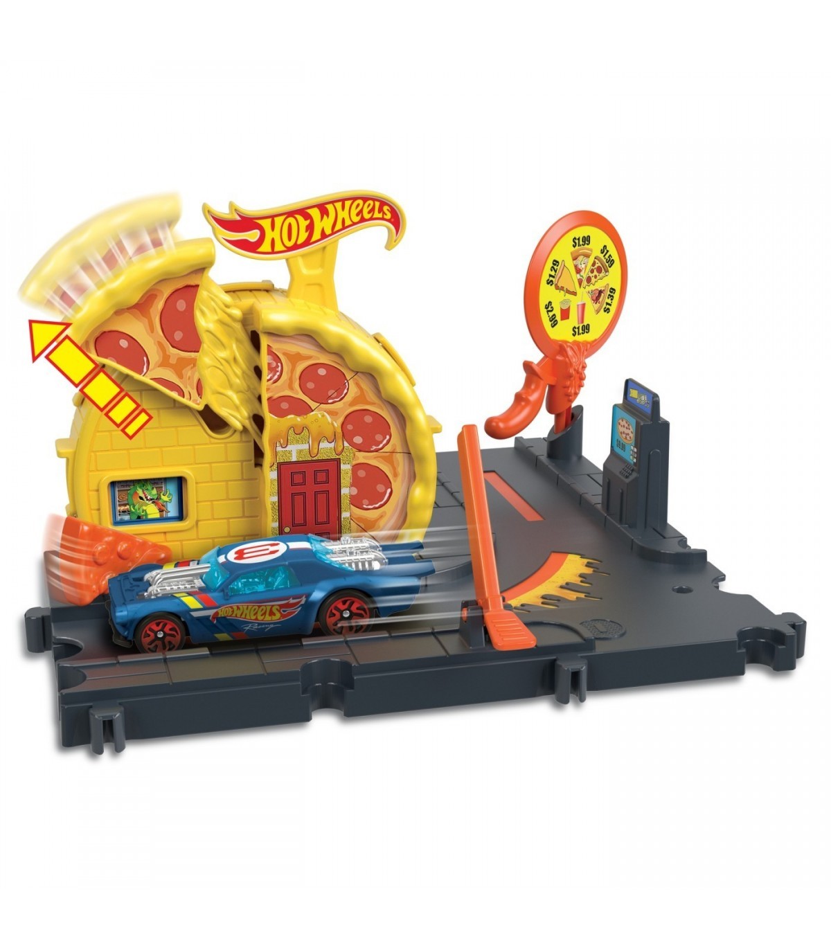 Hot Wheels City Explorer Быстрая доставка пиццы, MTHMD53_HKX44