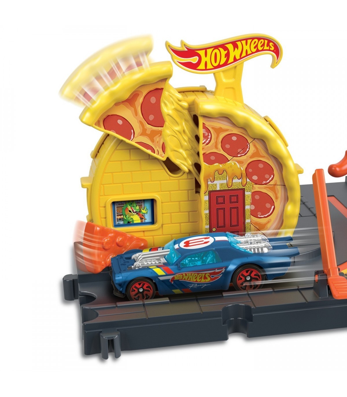 Hot Wheels City Explorer Быстрая доставка пиццы, MTHMD53_HKX44