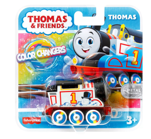 Thomas с изменением цвета металлический паровозик Томас, MTHMC30_HMC44