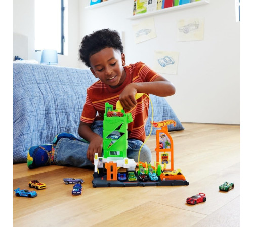 HOT WHEELS CITY BENZINARIE, MTHTN79