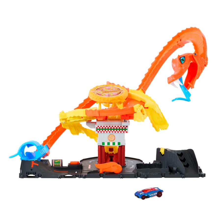 HOT WHEELS CITY PIZZERIA ATACUL COBREI, MTHTN81