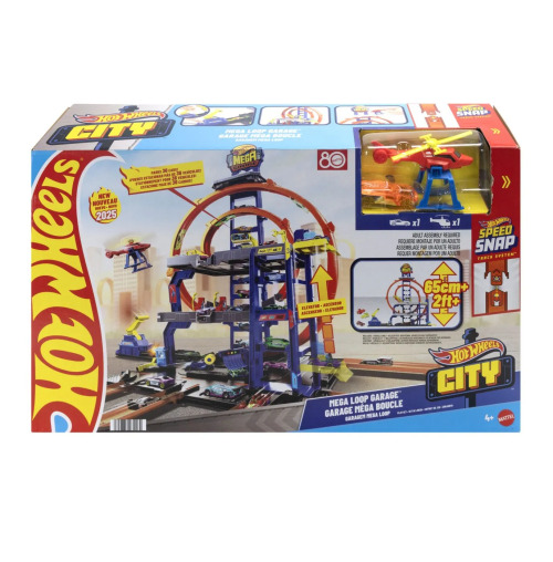 HOT WHEELS CITY SET MEGA GARAJUL, MTJBM74