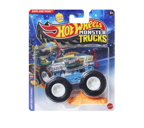 Монстр-трак Машинка Airplane Mode, масштаб 1:64 HOT WHEELS , MTFYJ44_JCD71