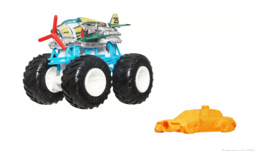 Монстр-трак Машинка Airplane Mode, масштаб 1:64 HOT WHEELS , MTFYJ44_JCD71