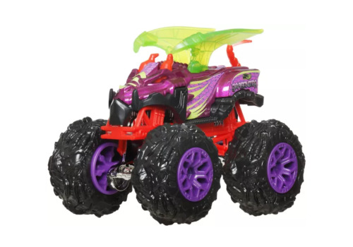 Монстр-трак Машинка Dragonizer, масштаб 1:64 HOT WHEELS, MTFYJ44_JCD99