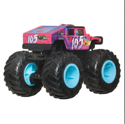HOT WHEELS MONSTER TRUCK MASINUTA HUMVEE 4-CT FASTBACK SCARA 1:64, MTFYJ44_JCD77