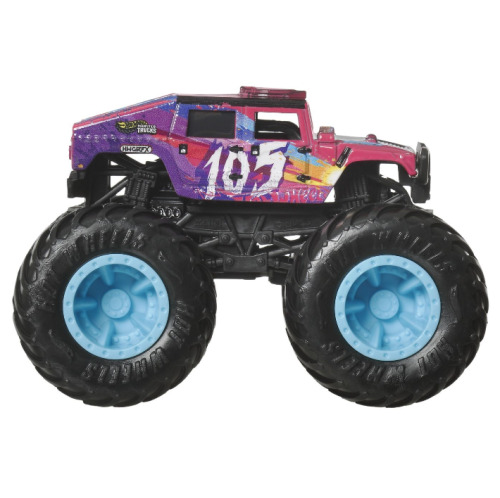 HOT WHEELS MONSTER TRUCK MASINUTA HUMVEE 4-CT FASTBACK SCARA 1:64, MTFYJ44_JCD77