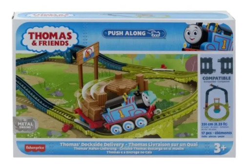 Thomas игровой набор с паровозиком инерционный Томас и аксессуарами, MTHGY82_HPM64