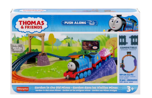 THOMAS SET DE JOACA CU LOCOMOTIVA PUSH ALONG GORDON SI ACCESORII, MTHGY82_HHV81