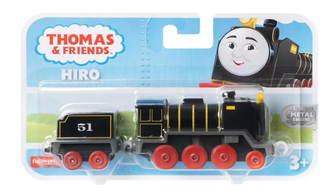 THOMAS LOCOMOTIVA CU VAGON PUSH ALONG HIRO, MTHFX91_HDY67