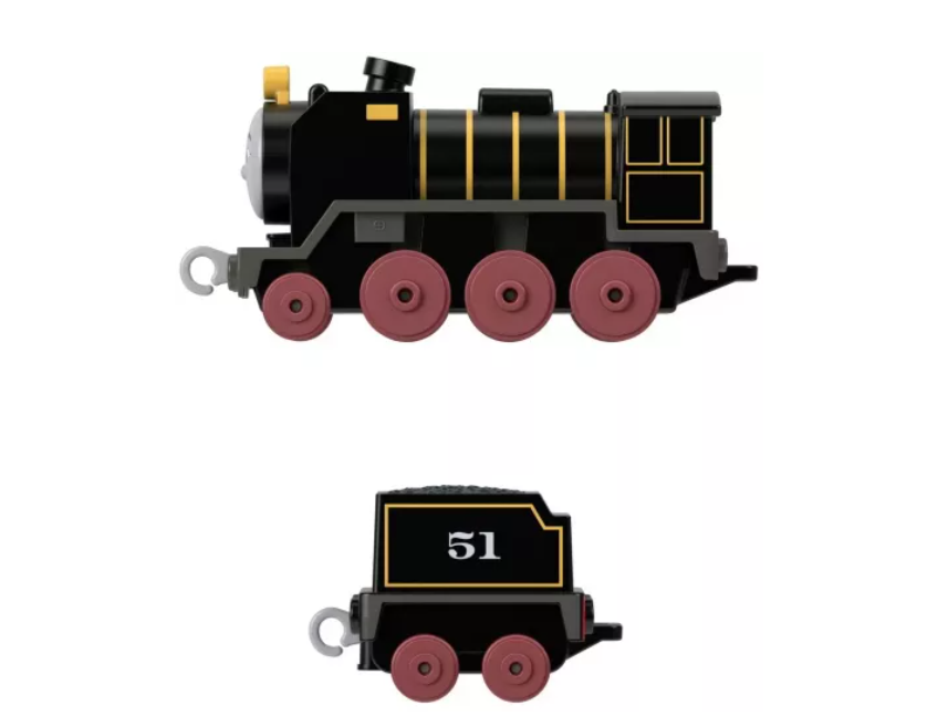 THOMAS LOCOMOTIVA CU VAGON PUSH ALONG HIRO, MTHFX91_HDY67