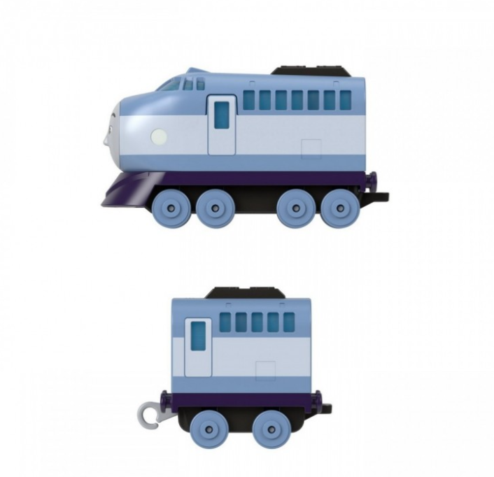 THOMAS LOCOMOTIVA CU VAGON PUSH ALONG KENJI, MTHFX91_HDY66