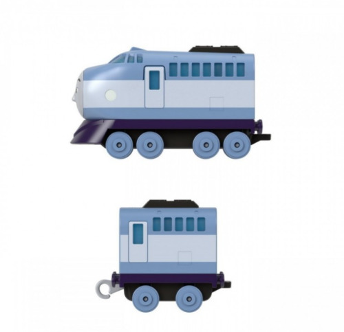 THOMAS LOCOMOTIVA CU VAGON PUSH ALONG KENJI, MTHFX91_HDY66