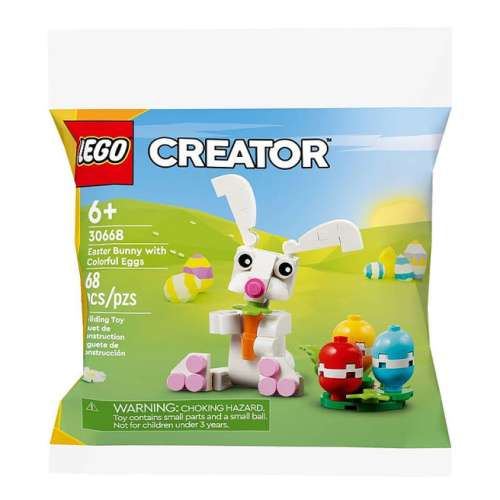 Конструктор LEGO Creator Пасхальный кролик с цветными яйцами 30668