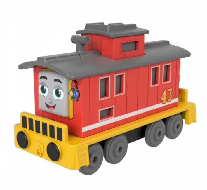 THOMAS LOCOMATIVA PUSH ALONG BRAKE CAR BRUNO, MTHFX89_HHN55