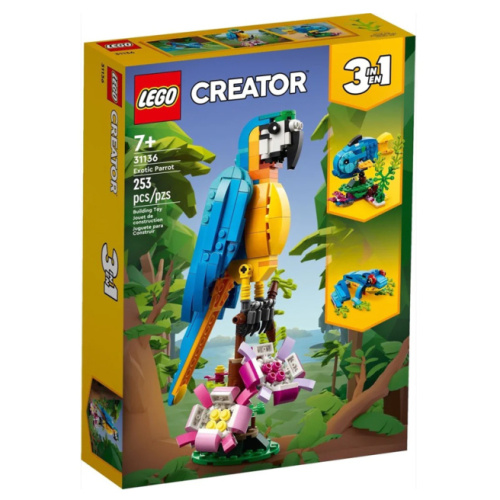 Конструктор LEGO Creator Экзотический попугай 31136