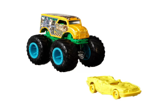 Монстр-трак и металлическая машинка Hound Hauller Hot Wheels, MTGRH81_HKM12