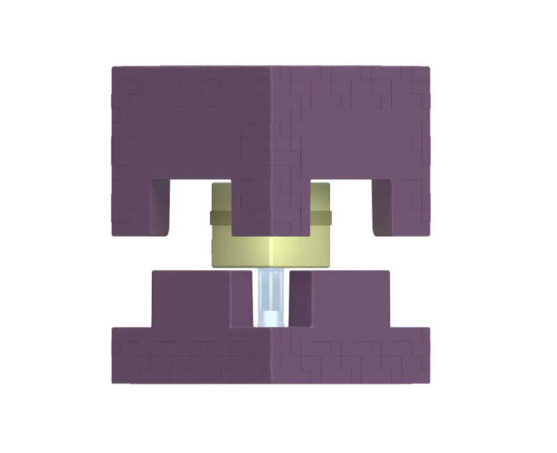 Minecraft Craft-A-Block фигурка Шалкер 8 см, MTGTP08_JCN34