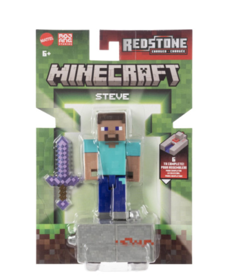 Minecraft Craft-A-Block фигурка Стив 8 см. MTGTP08_JCN28