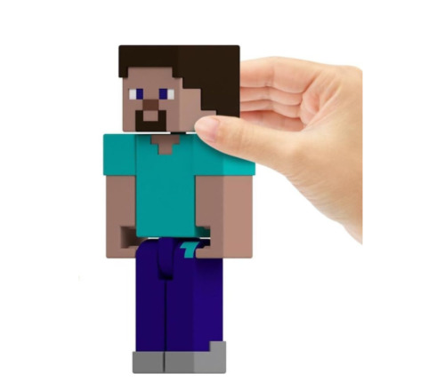 Minecraft Craft-A-Block фигурка Стив 8 см. MTGTP08_JCN28