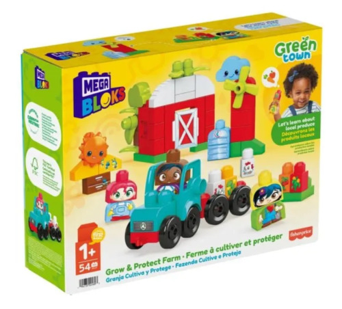 Mega Bloks конструктор 54 детали, MTHDL07