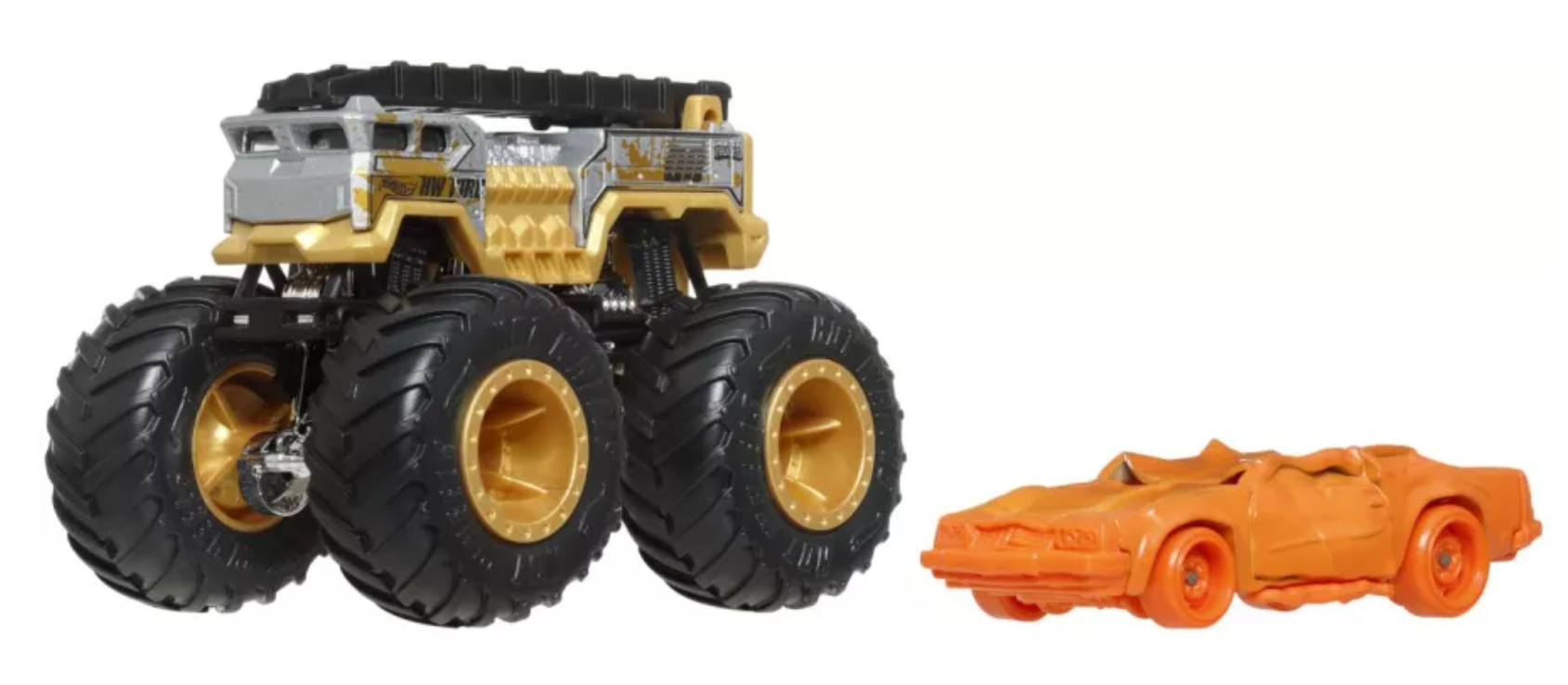 HOT WHEELS MONSTER TRUCK SI MASINUTA METALICA 5 ALARM, MTGRH81_JCG37