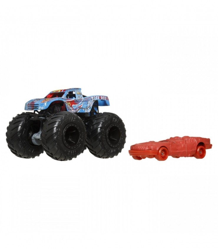 HOT WHEELS MONSTER TRUCK SI MASINUTA METALICA RACE ACE, MTGRH81_JCG42