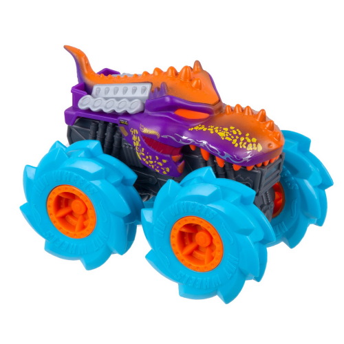 Монстр-трак машинка Twister Tredz Mega Wrex (синий), масштаб 1:43 Hot Wheels, MTGVK37_GVK39