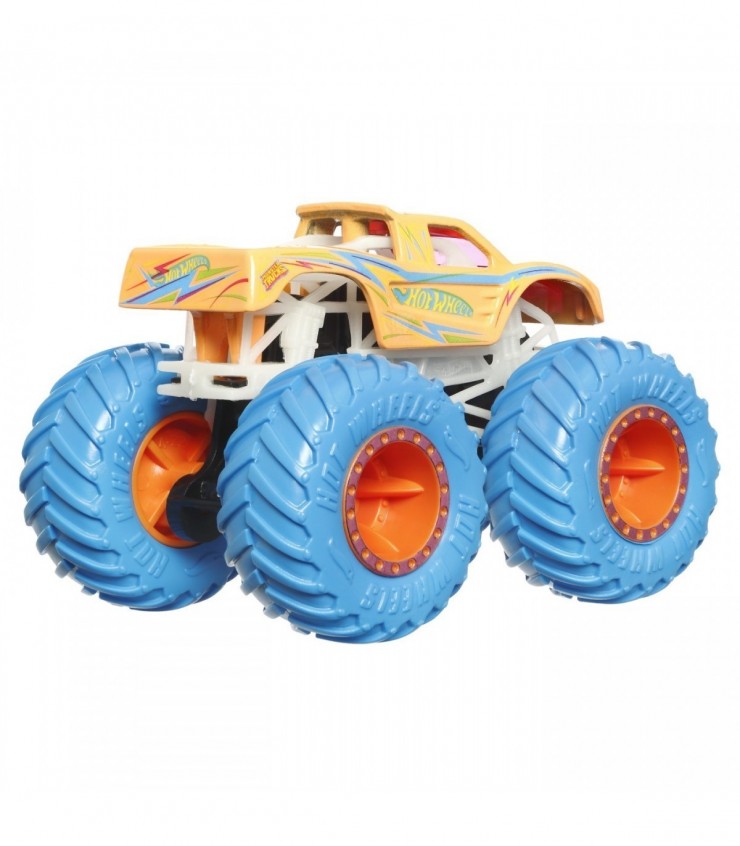 Монстр-трак, Машинка светящаяся в темноте, Podium Crasher, масштаб 1:64 Hot Wheels, MTHCB50_HWC84