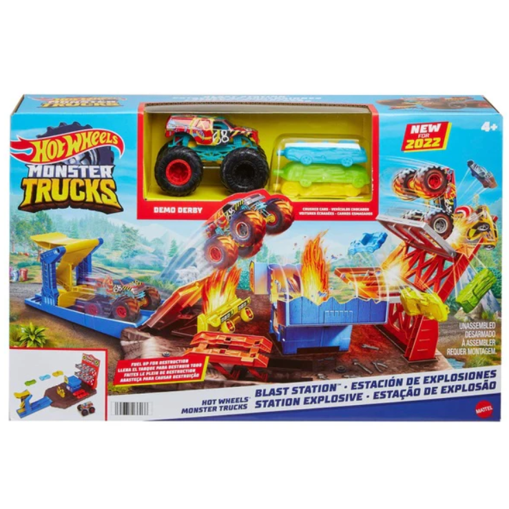 Монстр-трак Игровой набор Blast Station Hot Wheels, MTHFB12