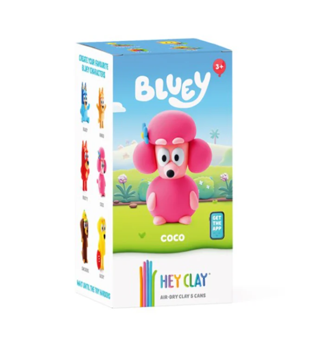 Набор для лепки воздушный пластилин, "Coco" 5 баночек, HC-50203