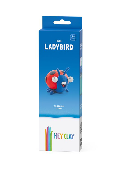 Set pasta de modelat, "Ladybird" 3 recipiente, HC-30066