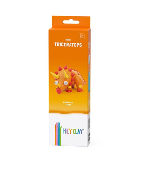Set pasta de modelat, "Tyrannosaurus" 3 recipiente, HC-30073