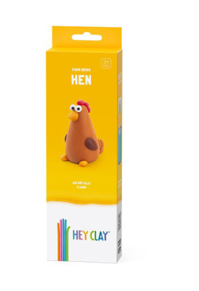 Set pasta de modelat, "Hen" 3 recipiente, HC-30095