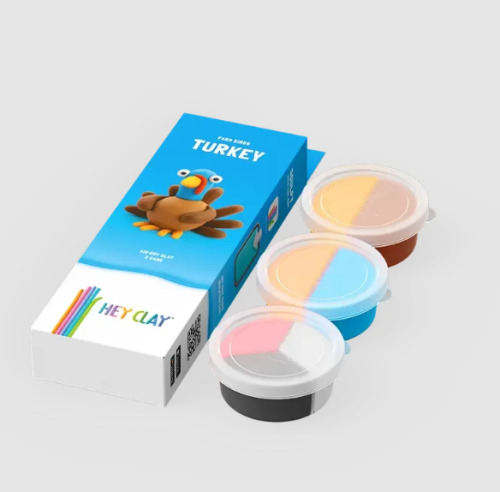 Set pasta de modelat, "Turkey" 3 recipiente, HC-30097
