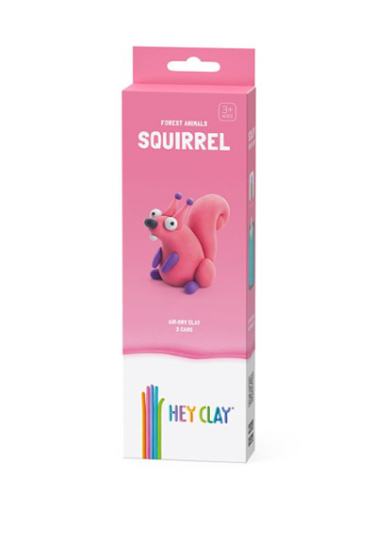 Set pasta de modelat, "Squirrel" 3 recipiente, HC-30110