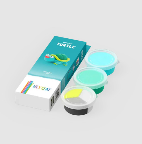 Set pasta de modelat, "Turtle" 3 recipiente, HC-30126