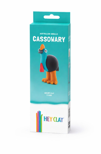 Set pasta de modelat, "Cassowary" 3 recipiente, HC-30129