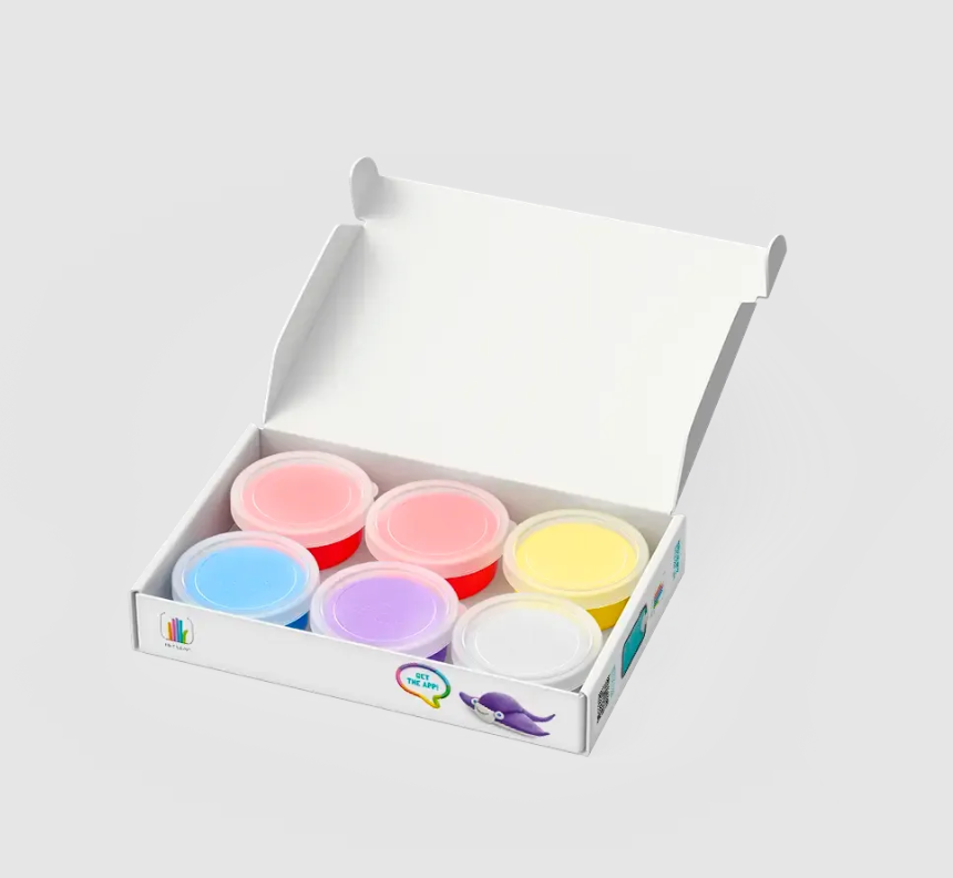 Set pasta de modelat, "Ocean" 6 recipiente, HC-60027