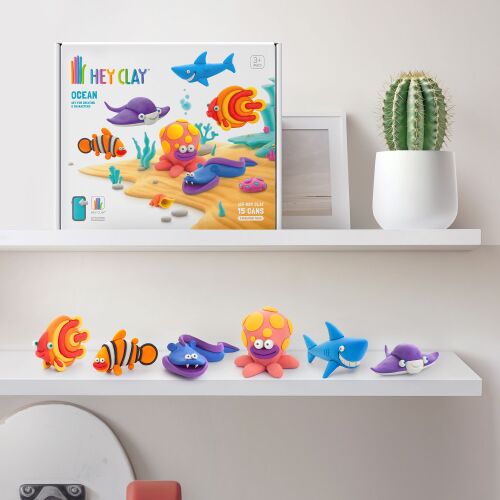 Set pasta de modelat, "Ocean" 6 recipiente, HC-60027