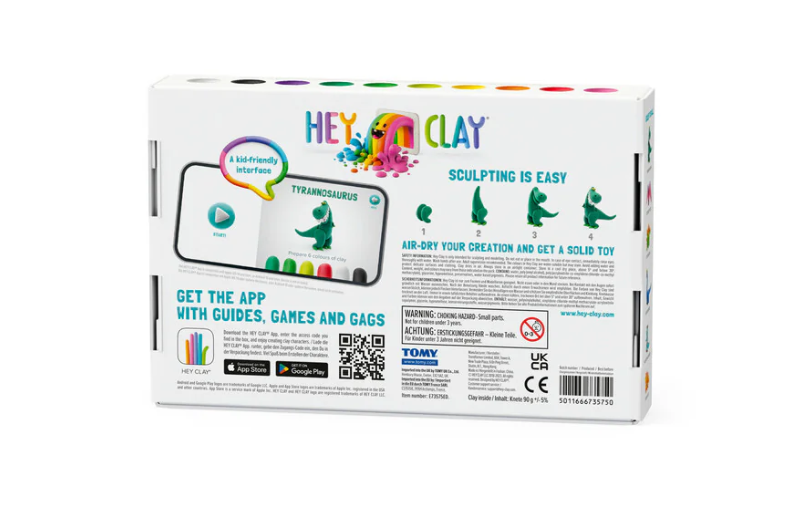 Set pasta de modelat, "Dino" 6 , HC-60031