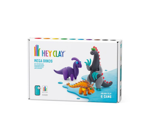Set pasta de modelat, "Dino" 6 recipiente, HC-60034