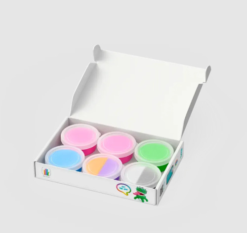 Set pasta de modelat, "Aliens" 6 recipiente, HC-60038